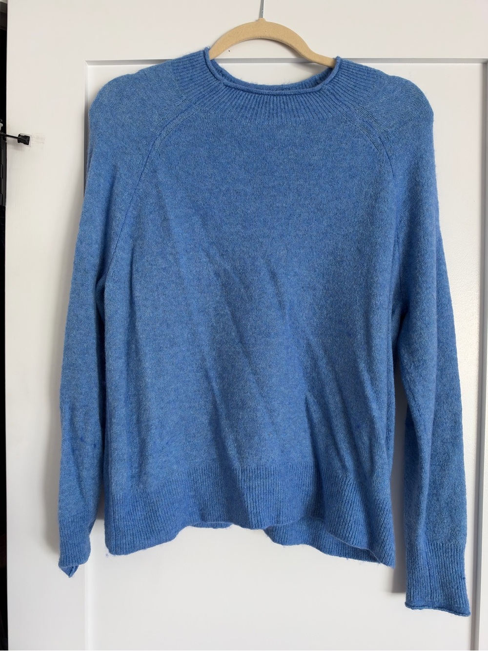 J. Crew Light Blue Crewneck Sweater